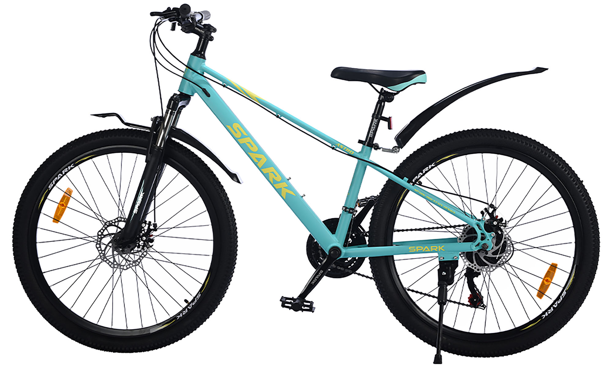 Велосипед SPARK ASTRO 26", размер XS, рама 13", год 2026, бирюзовый 6