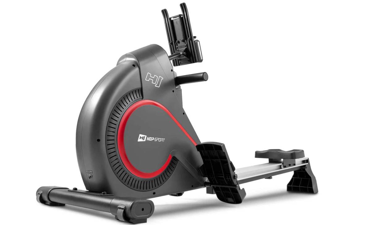 Гребний тренажер Hop-Sport HS-095R Spike чорно-червоний 13 Гребний тренажер Hop-Sport HS-095R Spike чорно-червоний 13