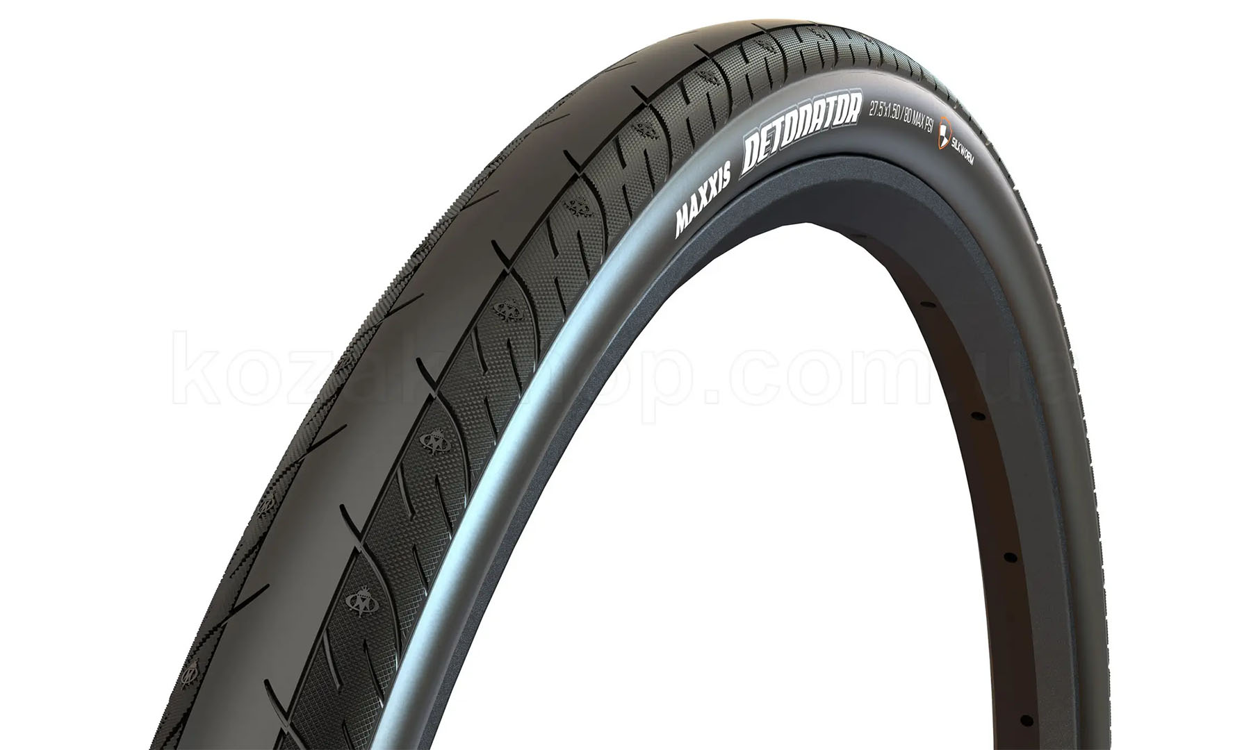 Покришка MAXXIS DETONATOR 700X32C TPI-60 Foldable, чорна 4 Покришка MAXXIS DETONATOR 700X32C TPI-60 Foldable, чорна 4