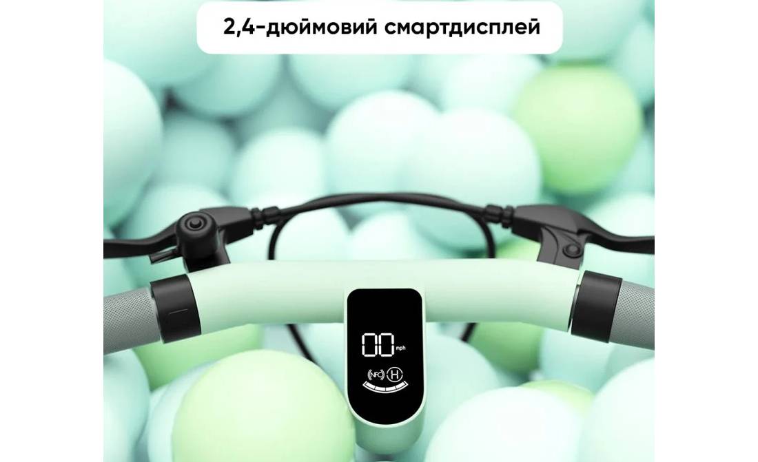 Электросамокат с сидением OKAI Ceetle PRO EA10C 10" 350(900)W, 25Km/h, 10,4Ah, NFC, App, мятный 7 Электросамокат с сидением OKAI Ceetle PRO EA10C 10" 350(900)W, 25Km/h, 10,4Ah, NFC, App, мятный 7
