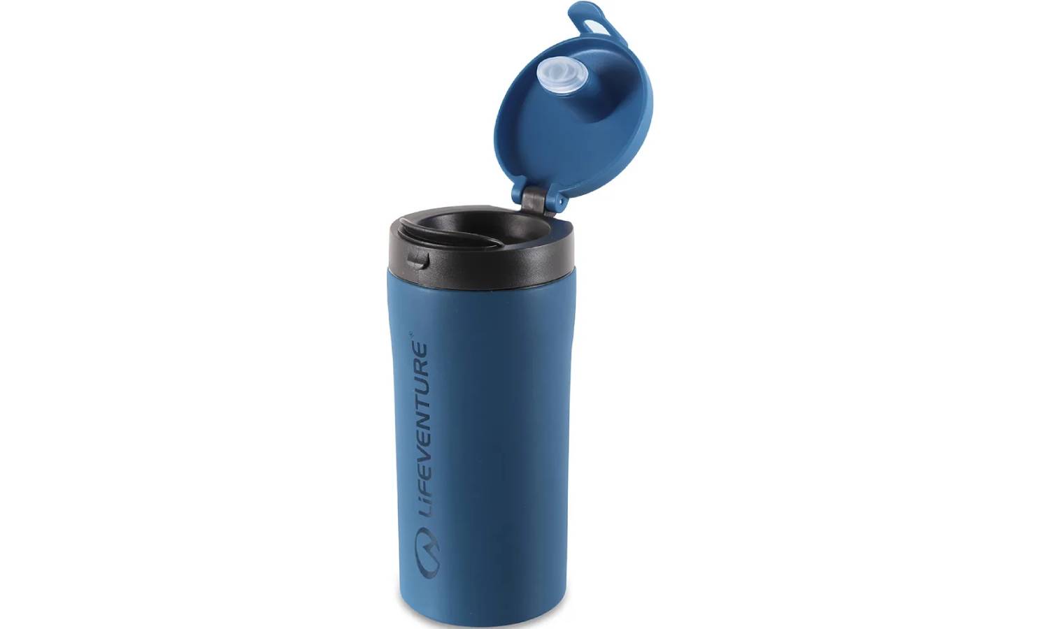 Фотография Термокружка Lifeventure Flip-Top Thermal Mug cobalt