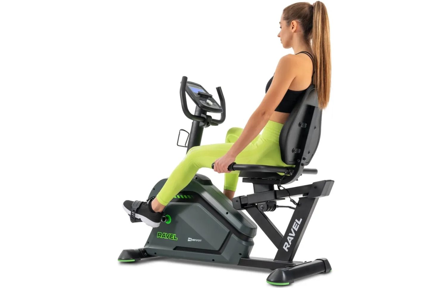 Горизонтальный велотренажер Hop-Sport HS-120L Ravel черный 6