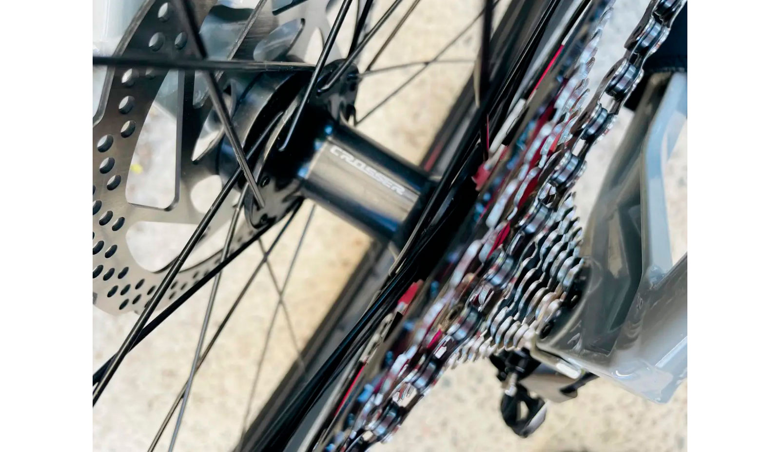 Фотографія Велосипед Crosser SHADOW 2х12 29" розмір L рама 19 2022 Чорний 6