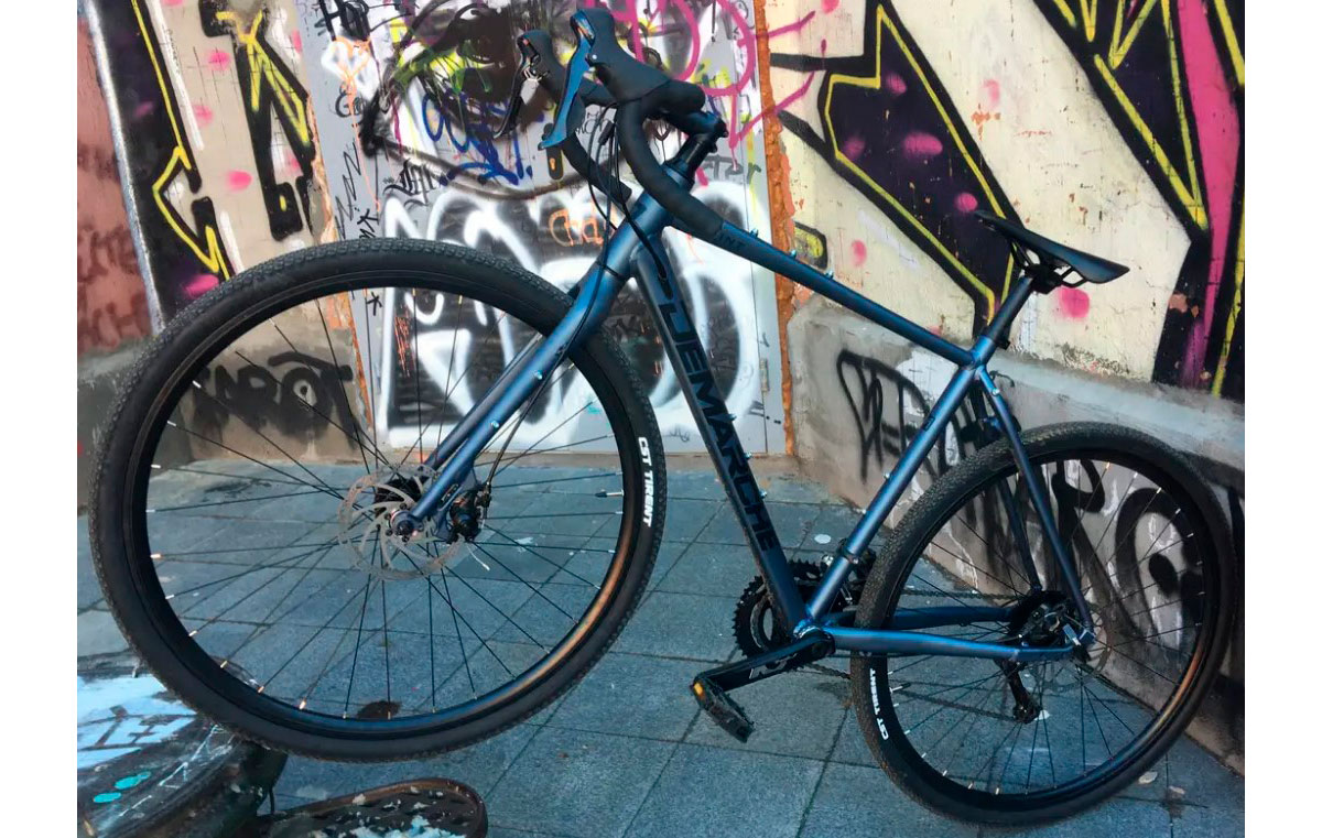 Фотографія Велосипед DeMARCHE Gravel Point SORA 28" розмір S 2022 Сірий 6