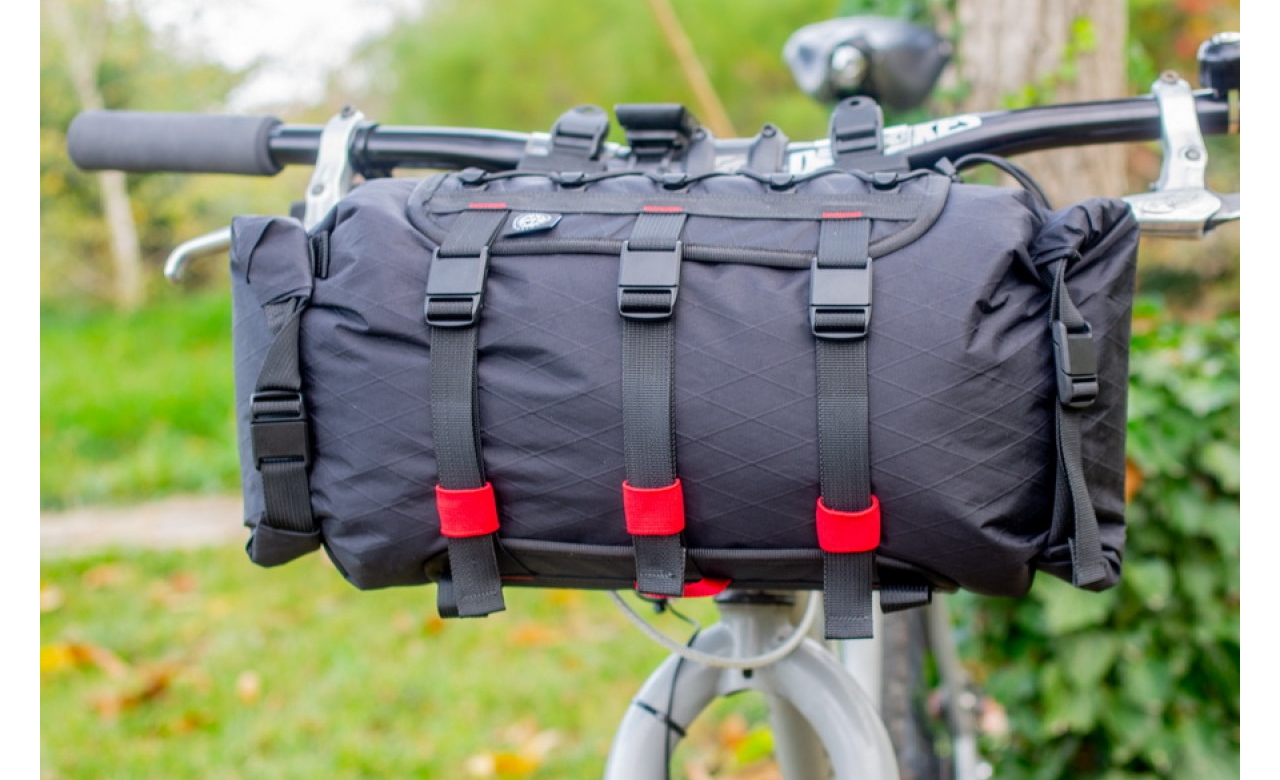 Нарульна сумка KasyBag Handlebar X-Roll ROAD Black-Black 13 Нарульна сумка KasyBag Handlebar X-Roll ROAD Black-Black 13