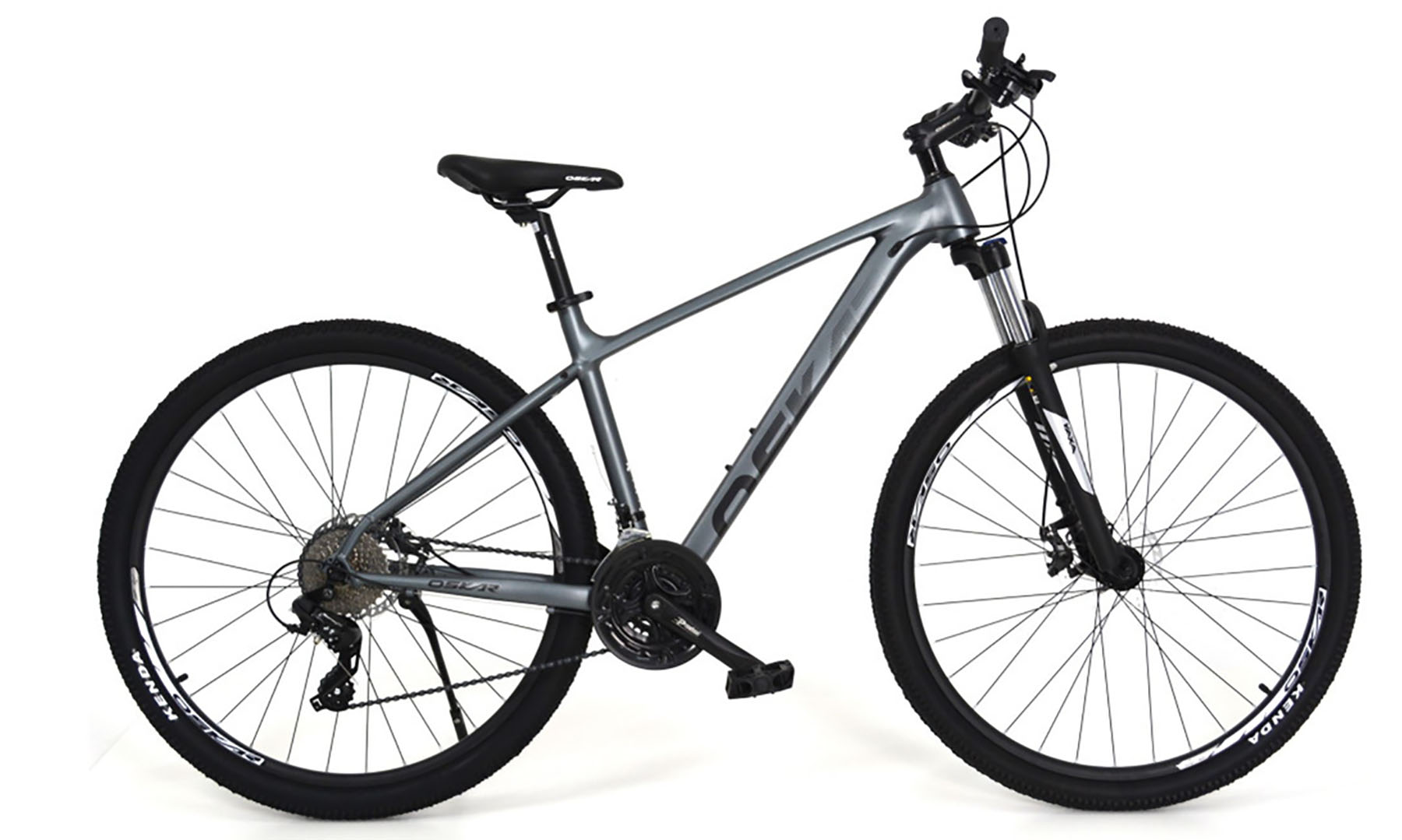 Велосипед Oskar Shadow 29" размер М рама 18" графітовий матовий 