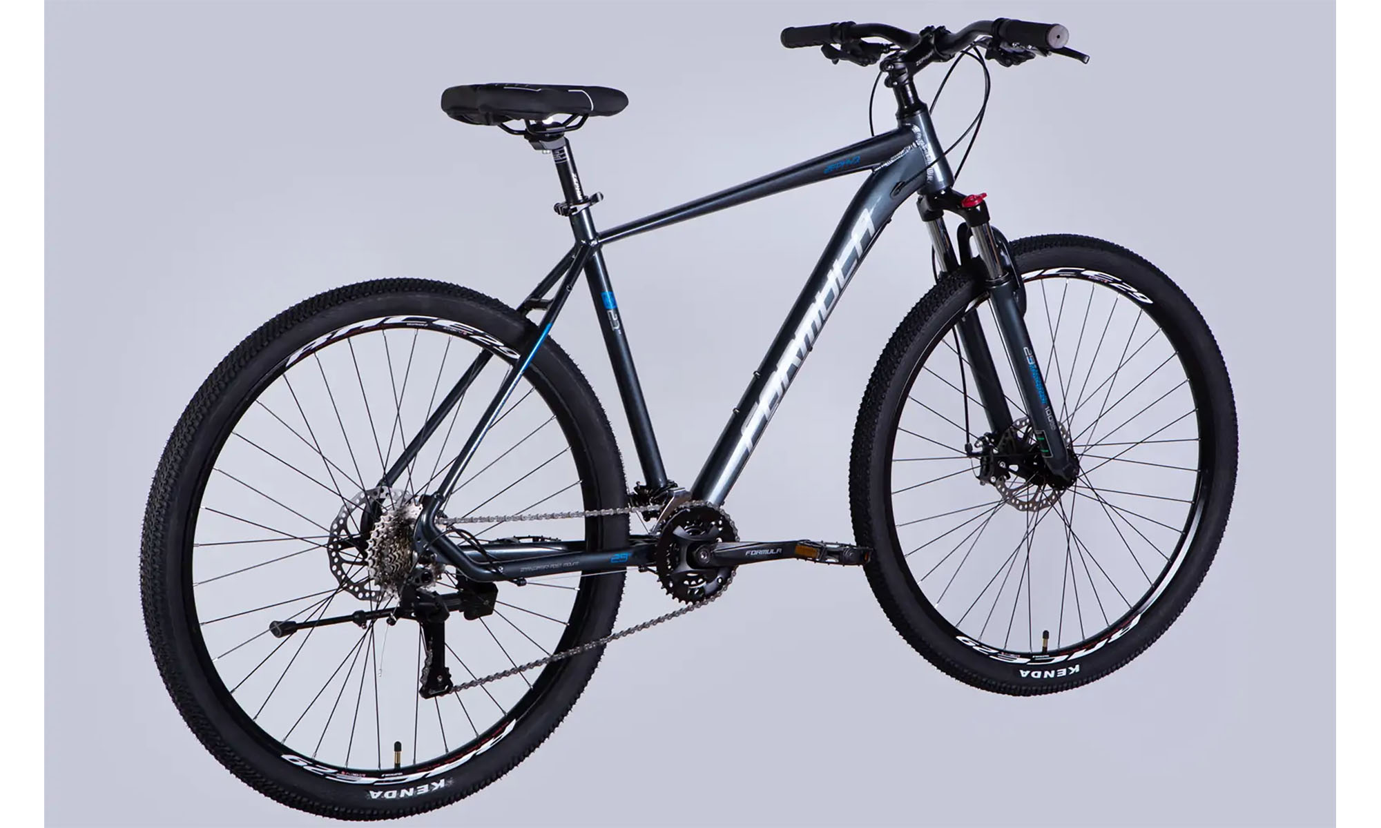 Велосипед Formula ZEPHYR 3.0 DD CS 29", розмір XL рама-21", рік 2026, темно-сірий 5