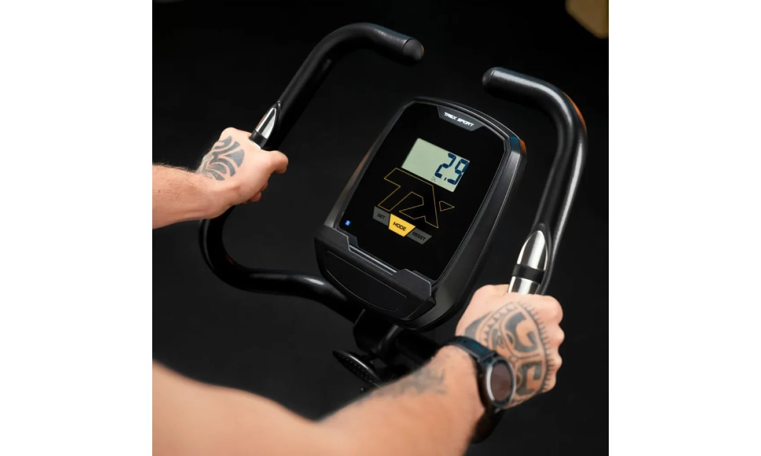 Велотренажер Trex Sport TX-500MB IRON магнитный белый 14