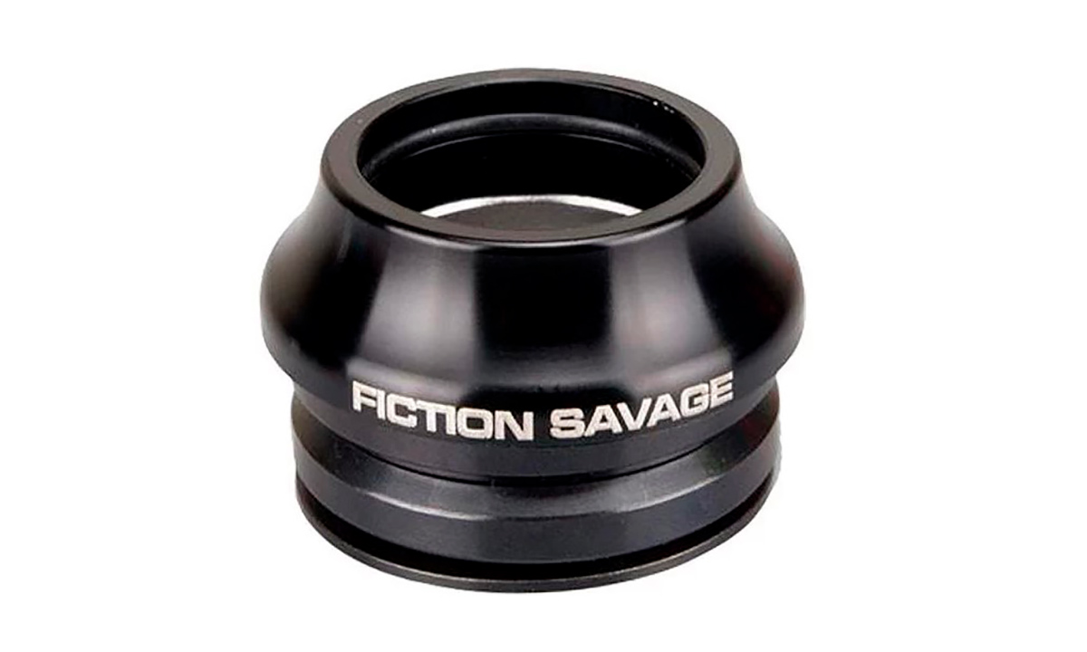 Фотография Рулевая колонка Fiction SAVAGE HEADSET, 45X45°, 15 мм, HEIGHT, ALLOY Черный