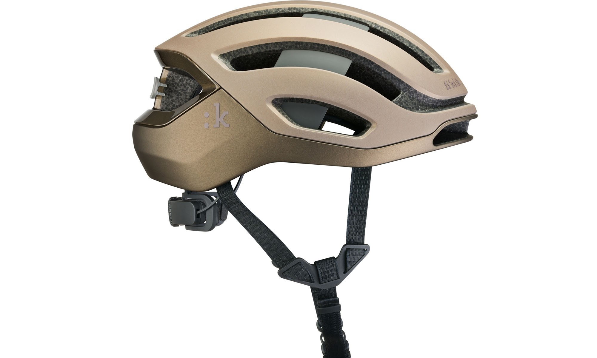 Шлем Fizik Kudo MiPS с мигалкой, размер L (59-61 см), бронзовый Шлем Fizik Kudo MiPS с мигалкой, размер L (59-61 см), бронзовый