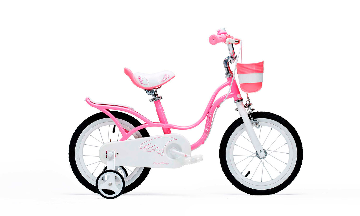 Фотография Велосипед RoyalBaby LITTLE SWAN 14" Розовый