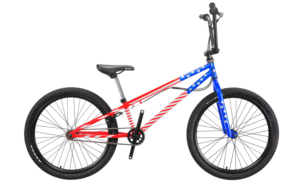 Фотографія Велосипед Titan BMX ENDO 24" (2019) 2019 Червоно-синій 