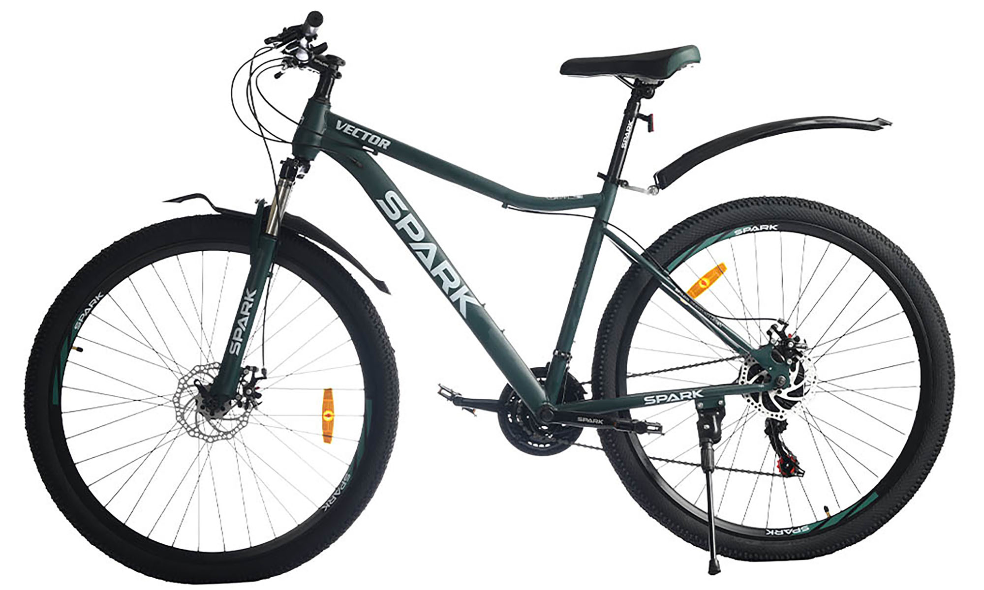 Велосипед SPARK VECTOR 29", розмір L, рама 19", рік 2026, темно-зелений 2
