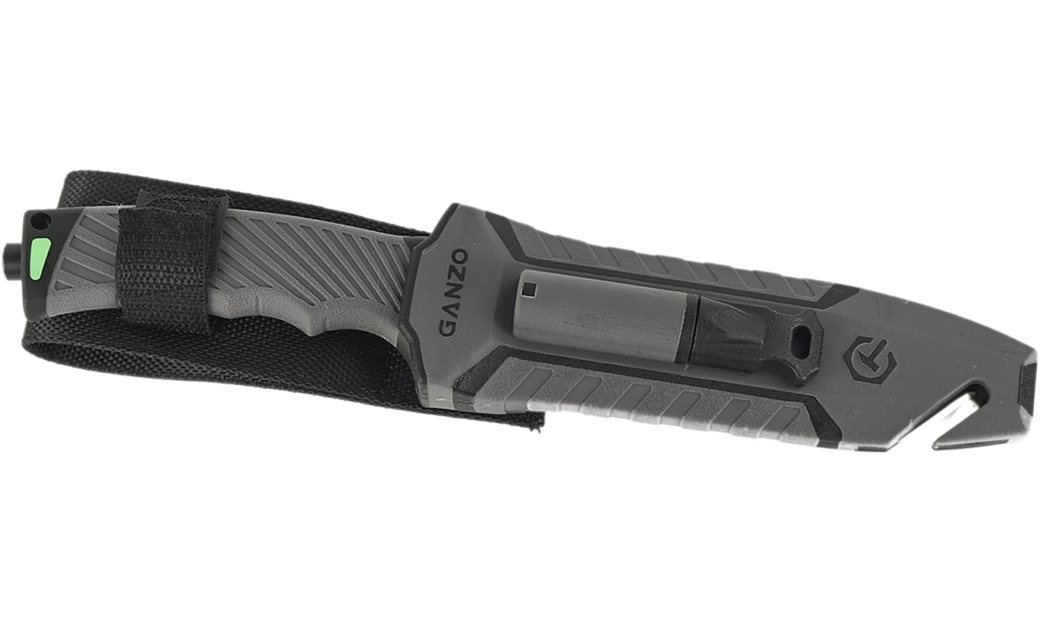 Ніж Ganzo G8012V2-GY сірий (G8012V2-GY) з паракордом 3