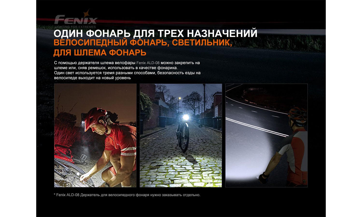 Велофара Fenix BC21R V3.0 13 Велофара Fenix BC21R V3.0 13