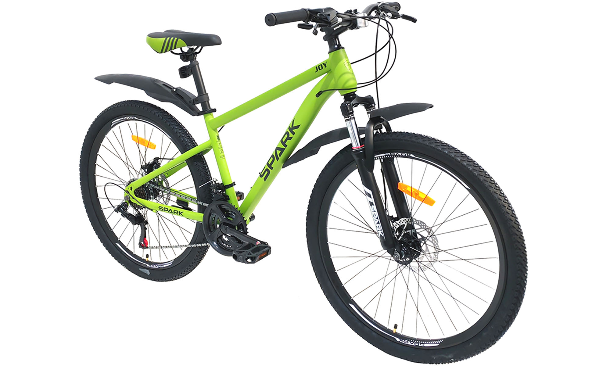 Велосипед SPARK JOY 26", розмір S, рама 15", 2025, салатовий 4 Велосипед SPARK JOY 26", розмір S, рама 15", 2025, салатовий 4