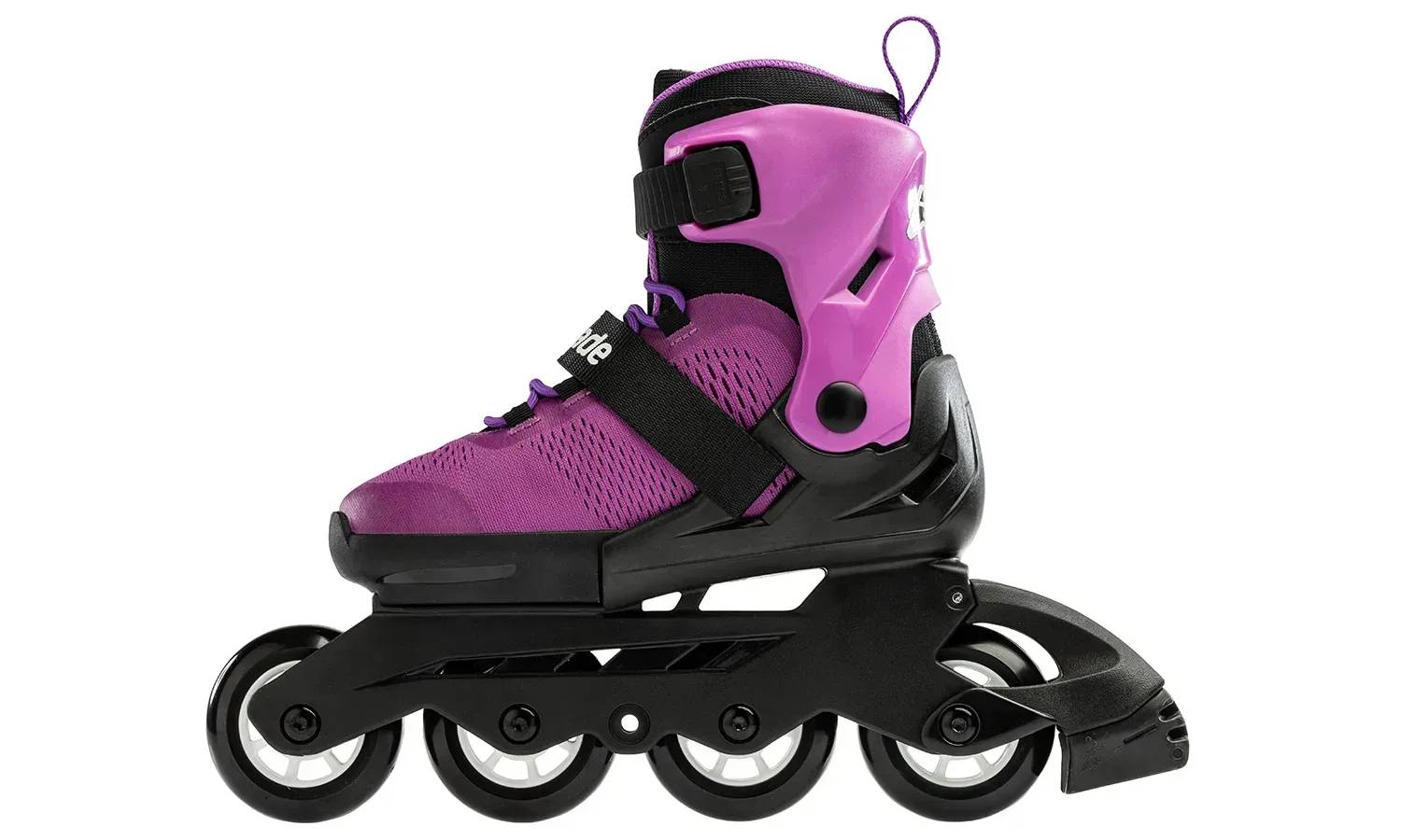 Фотография Ролики Rollerblade Microblade 2024 purple-black 28-32 5