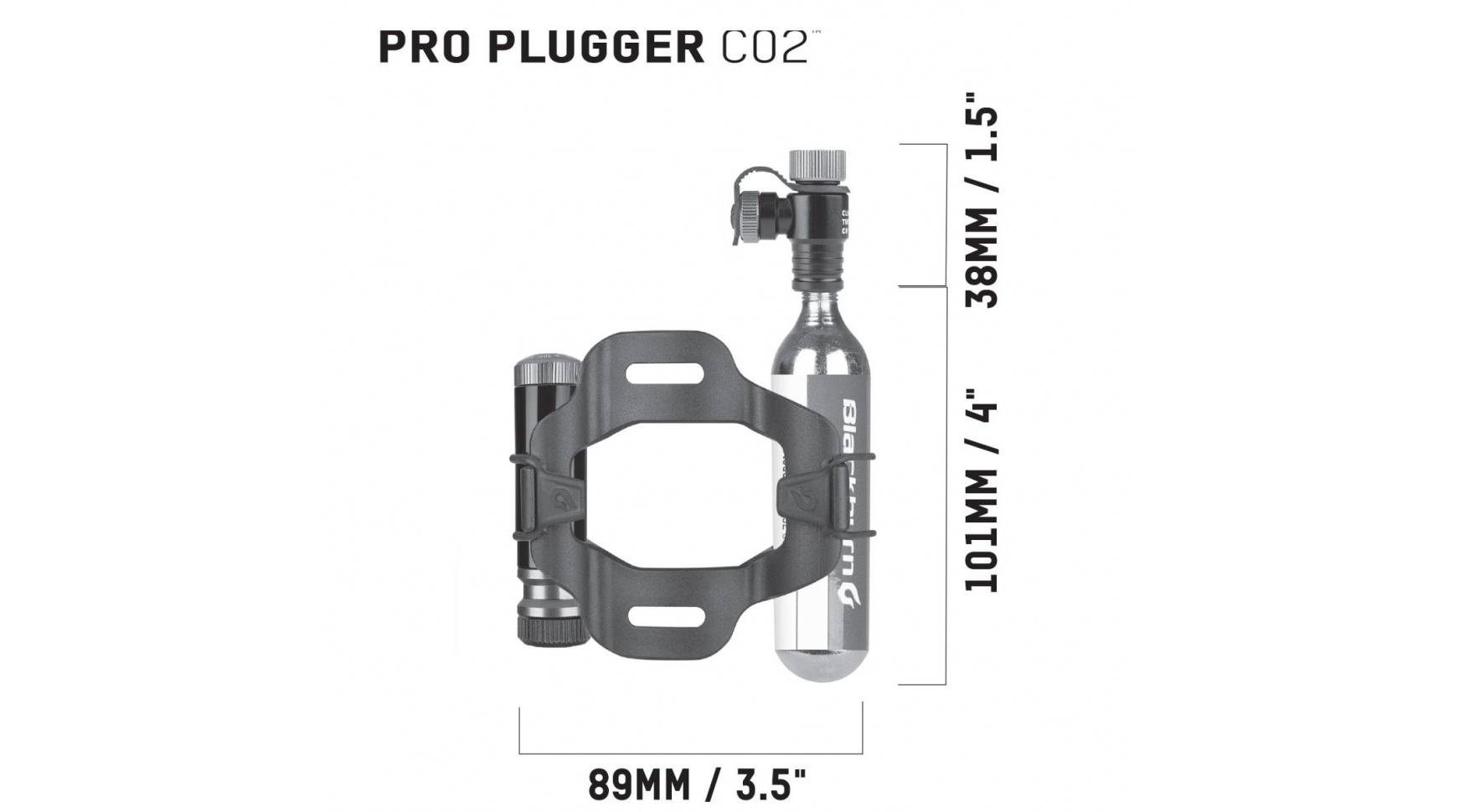 Набір інструментів Blackbum PRO Plugger CO2 Combo, чорний 4
