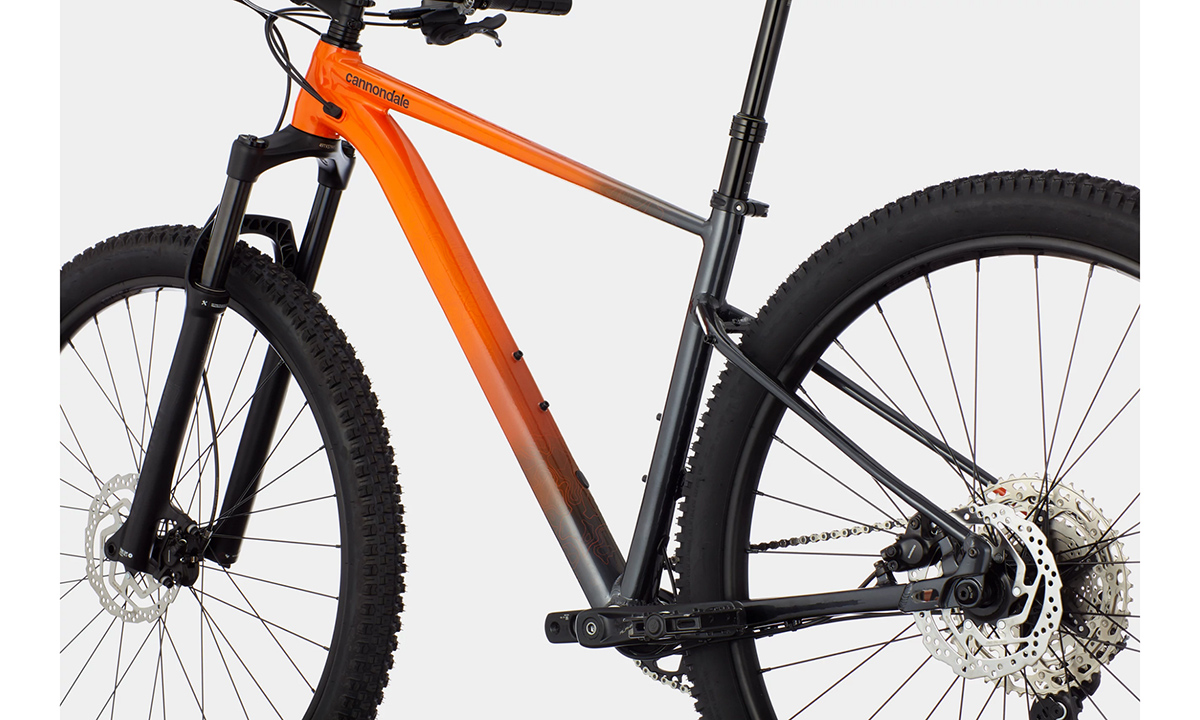 Велосипед Cannondale TRAIL SE 3 29" 2021, размер XL, Оранжево-черный 6