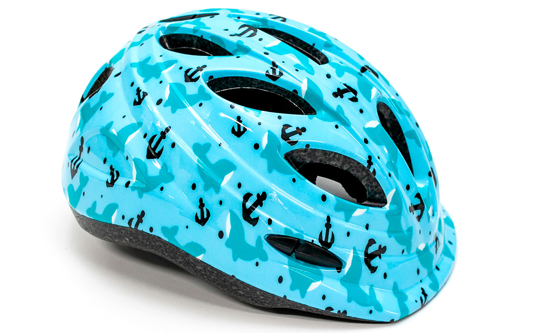 Фотография Шлем велосипедный FSK KY501, размер М (48-56 см), Бирюзовый