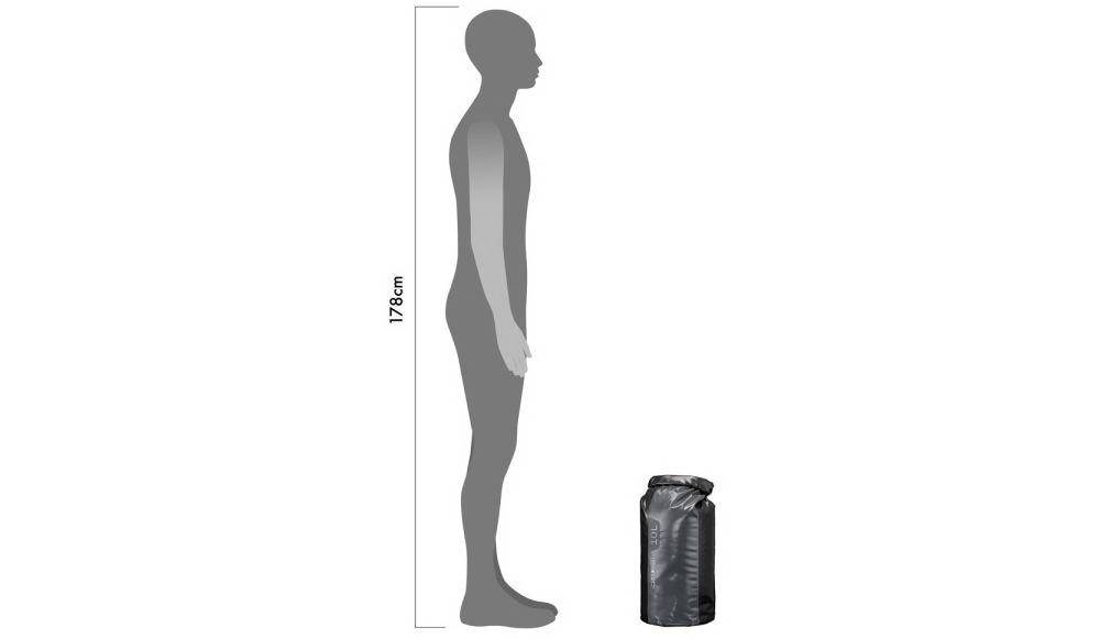 Драйбэг Ortlieb Dry Bag PD350 черно-серый 10 л  5
