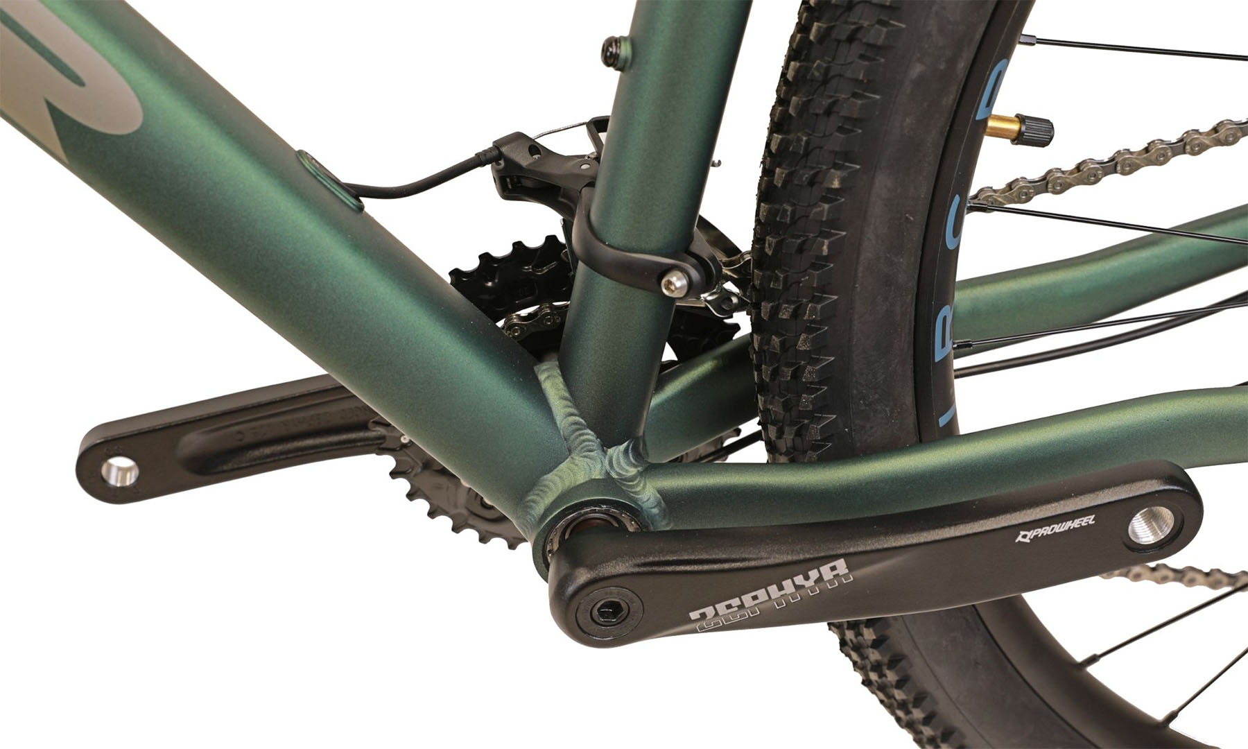 Велосипед Winner SOLID DX 29", размер рамы M, 2025, зеленый (мат) 3