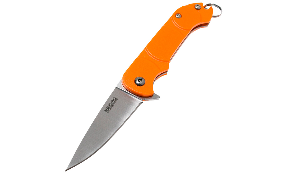 Фотография Складной нож Ontario OKC Navigator оранжевый