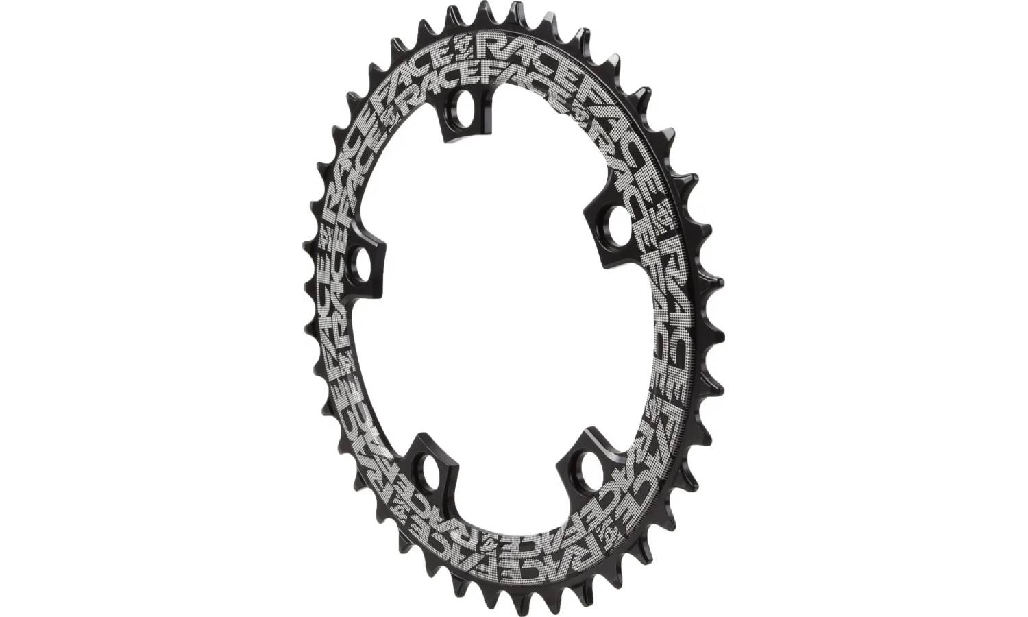 Фотография Звезда RaceFace CHAINRING,NARROW WIDE,110X38T,BLK,10-12S 2