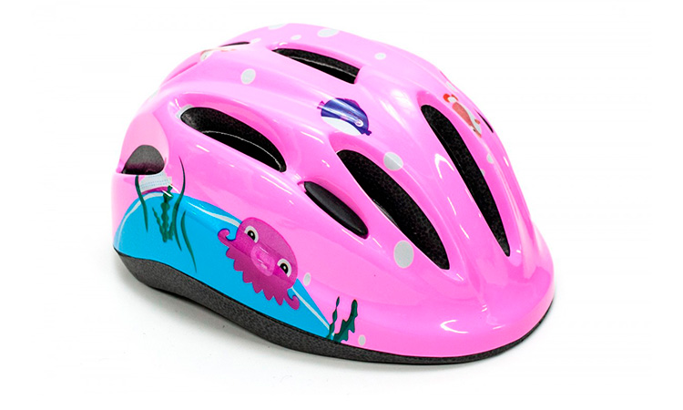 Фотографія Шолом велосипедний дитячий FSK KS502 розмір M (50-56 см), Рожевий