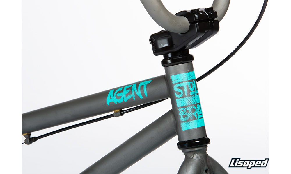 Велосипед Stolen AGENT 18" COMPLETE BIKE (2020) 2020 Серо-мятный 5