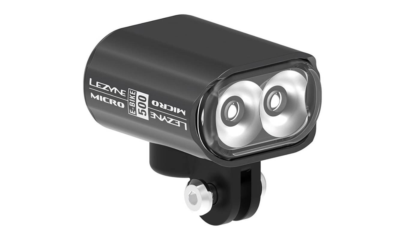 Фотографія Передний свет для электровелосипеда Lezyne EBIKE MICRO DRIVE 500 Черный 500 люменов Y14 