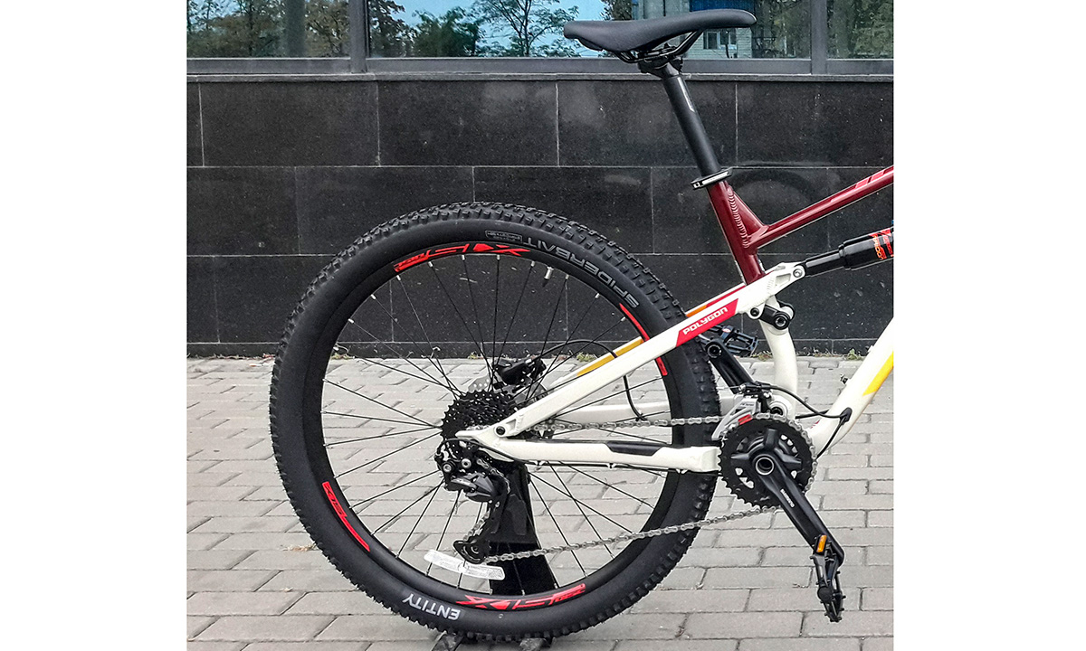 Фотографія Велосипед POLYGON SISKIU D5 27,5" (2021) 2021 Червоно-бежевий 4