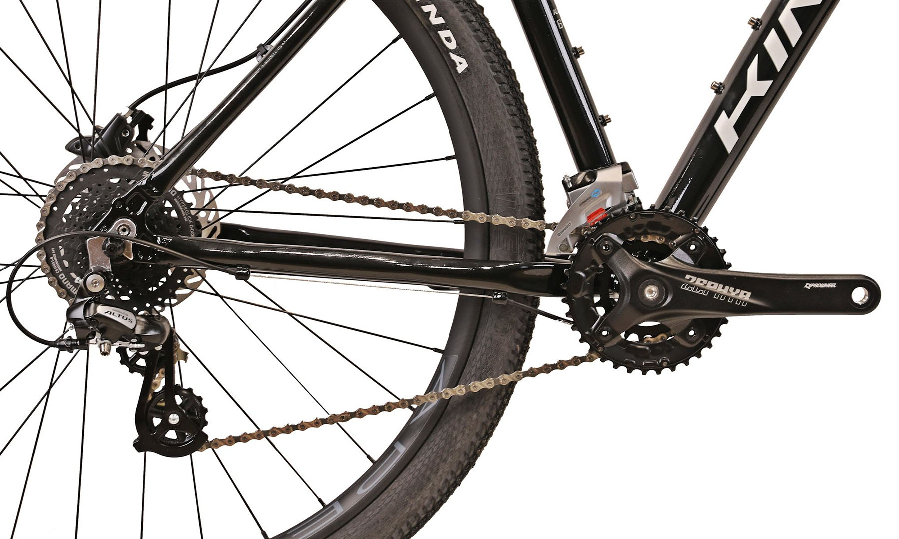 Велосипед Kinetic Crystal 29" размер XL, рама 22" (2025) Черный 7 Велосипед Kinetic Crystal 29" размер XL, рама 22" (2025) Черный 7