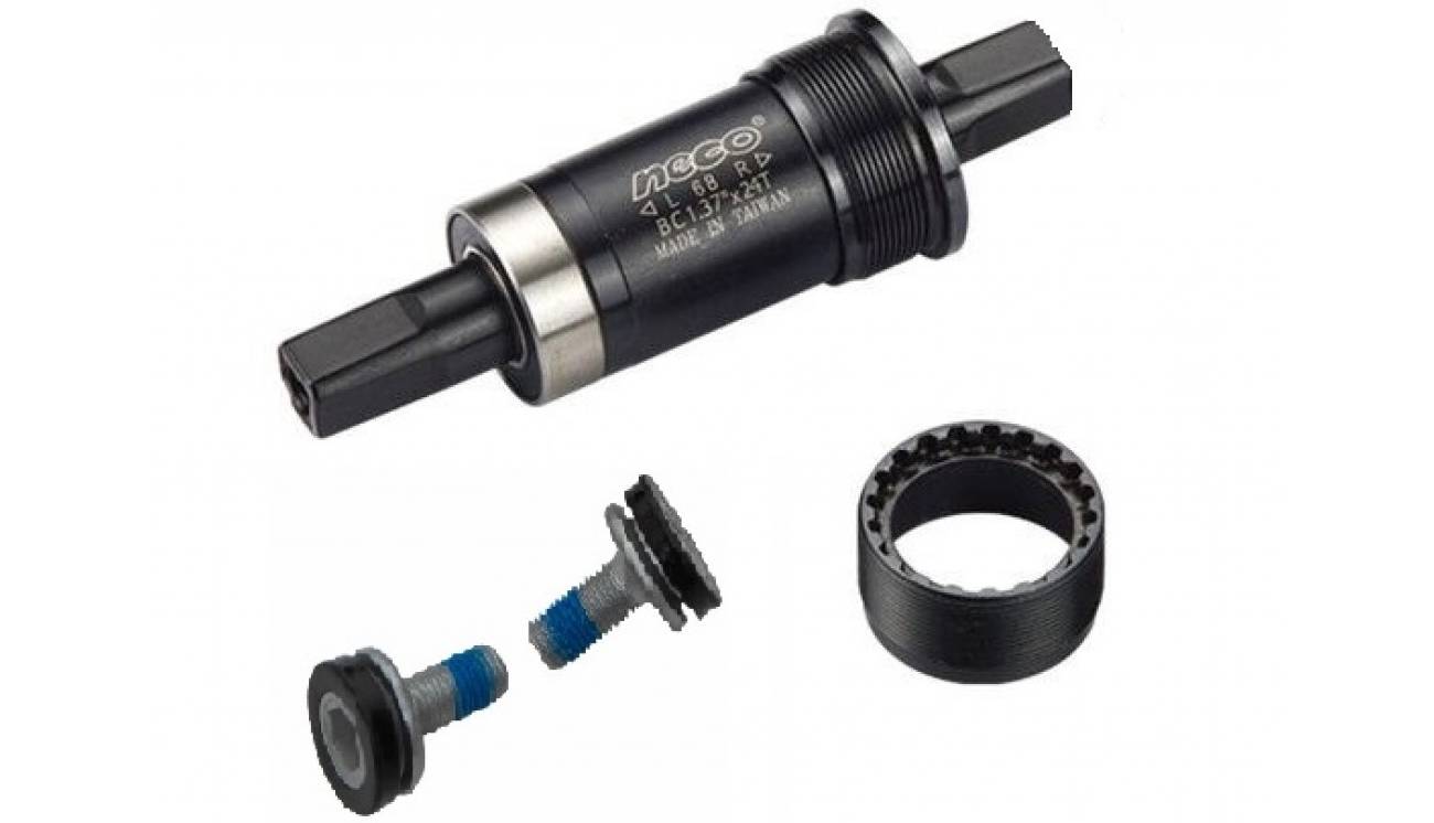 Фотография Каретка Neco B910 131/68 мм, стальные чашки 