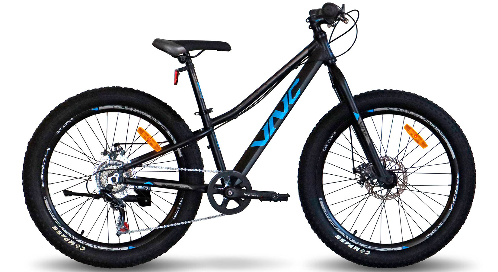 Велосипед VNC Blaster R 24" размер XXS 2022 черно-синий