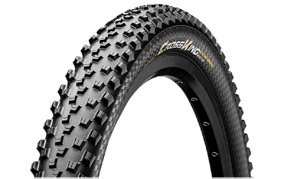 Фотография Покрышка Continental Cross King 26"x2.0, Wire Bead Tire, Performance, Skin  black