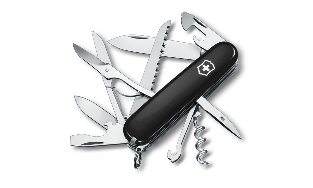 Фотография 1.3713.3 Нож Victorinox Swiss Army Huntsman черный