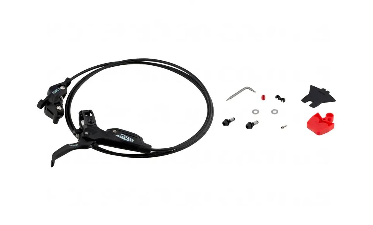 Гальмо SRAM G2 R (Reach) Aluminum Lever Diffusion Black Ano Front 950mm Hose (Rotor/Bracket sold separately) A2 8 Гальмо SRAM G2 R (Reach) Aluminum Lever Diffusion Black Ano Front 950mm Hose (Rotor/Bracket sold separately) A2 8