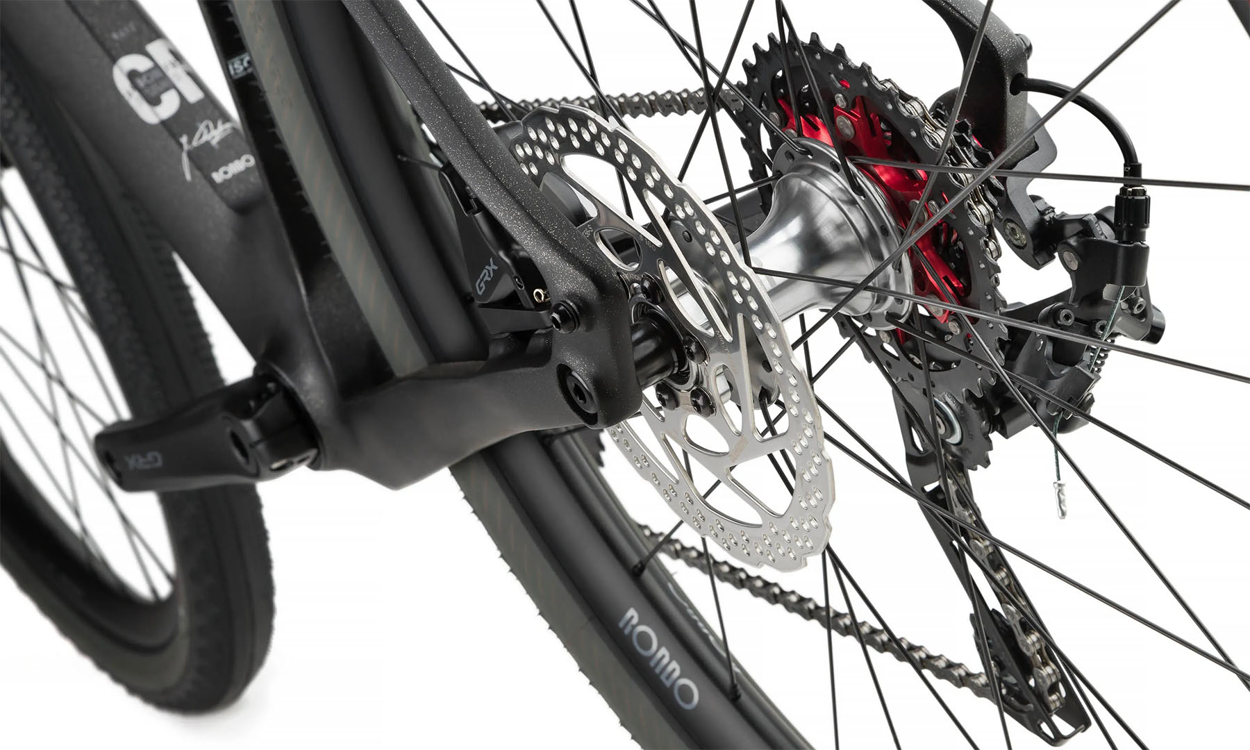 Велосипед Rondo RATT CF2 28" рама L 2024 Black/Silver (UK) 2