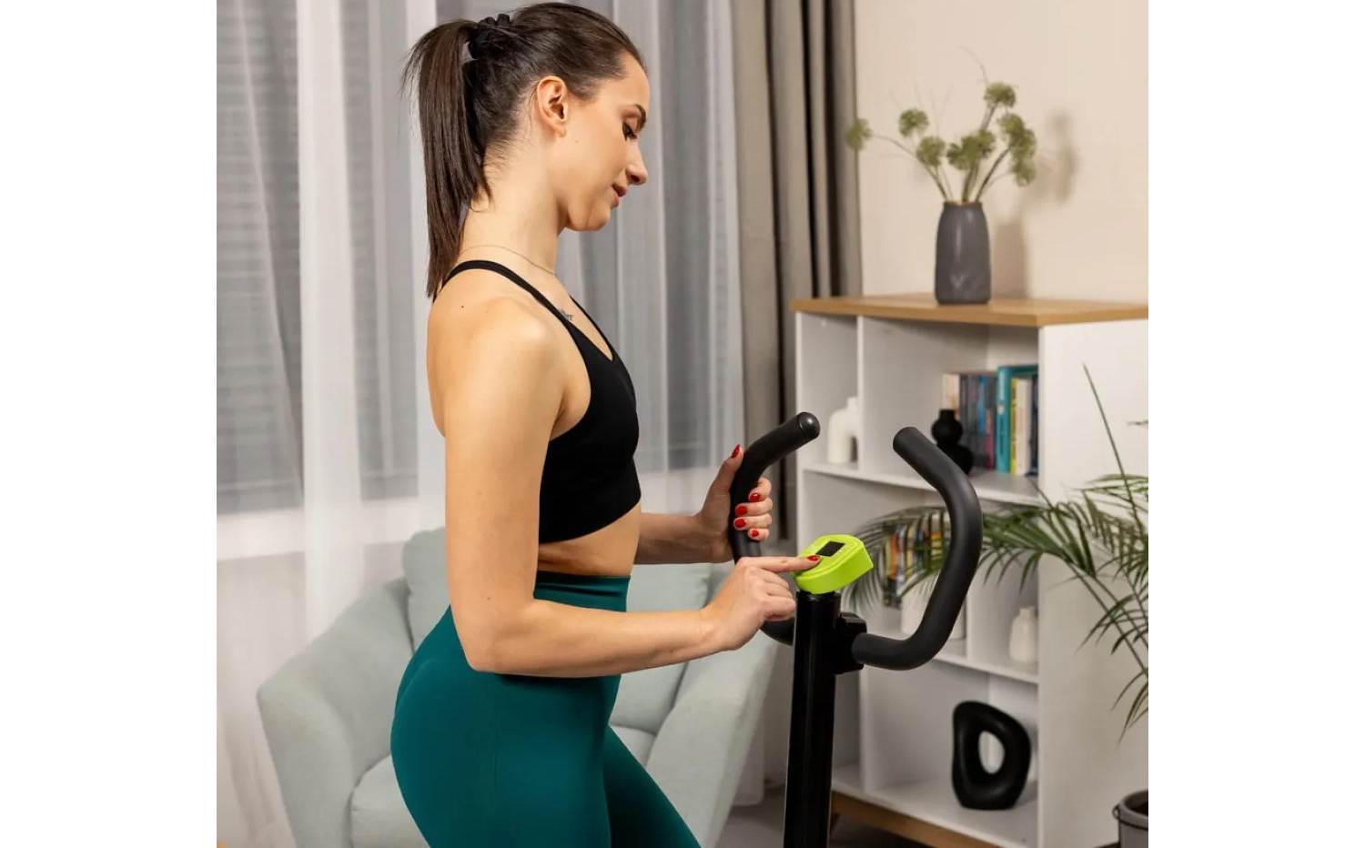 Степпер Hop-Sport HS-055S Noble Зелений 15 Степпер Hop-Sport HS-055S Noble Зелений 15
