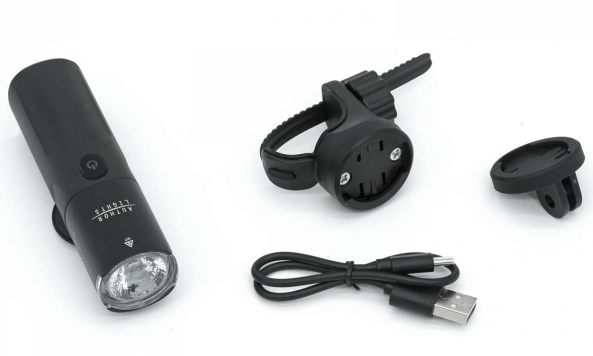 Ліхтар передній Author Lumina 600 lm USB Alloy, чорний 2 Ліхтар передній Author Lumina 600 lm USB Alloy, чорний 2