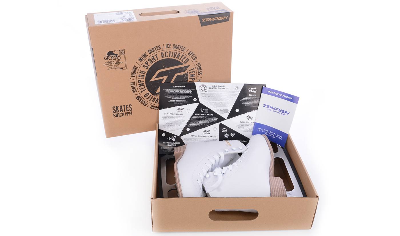 Коньки фигурные Tempish DREAM II размер 43, белые 9 Коньки фигурные Tempish DREAM II размер 43, белые 9