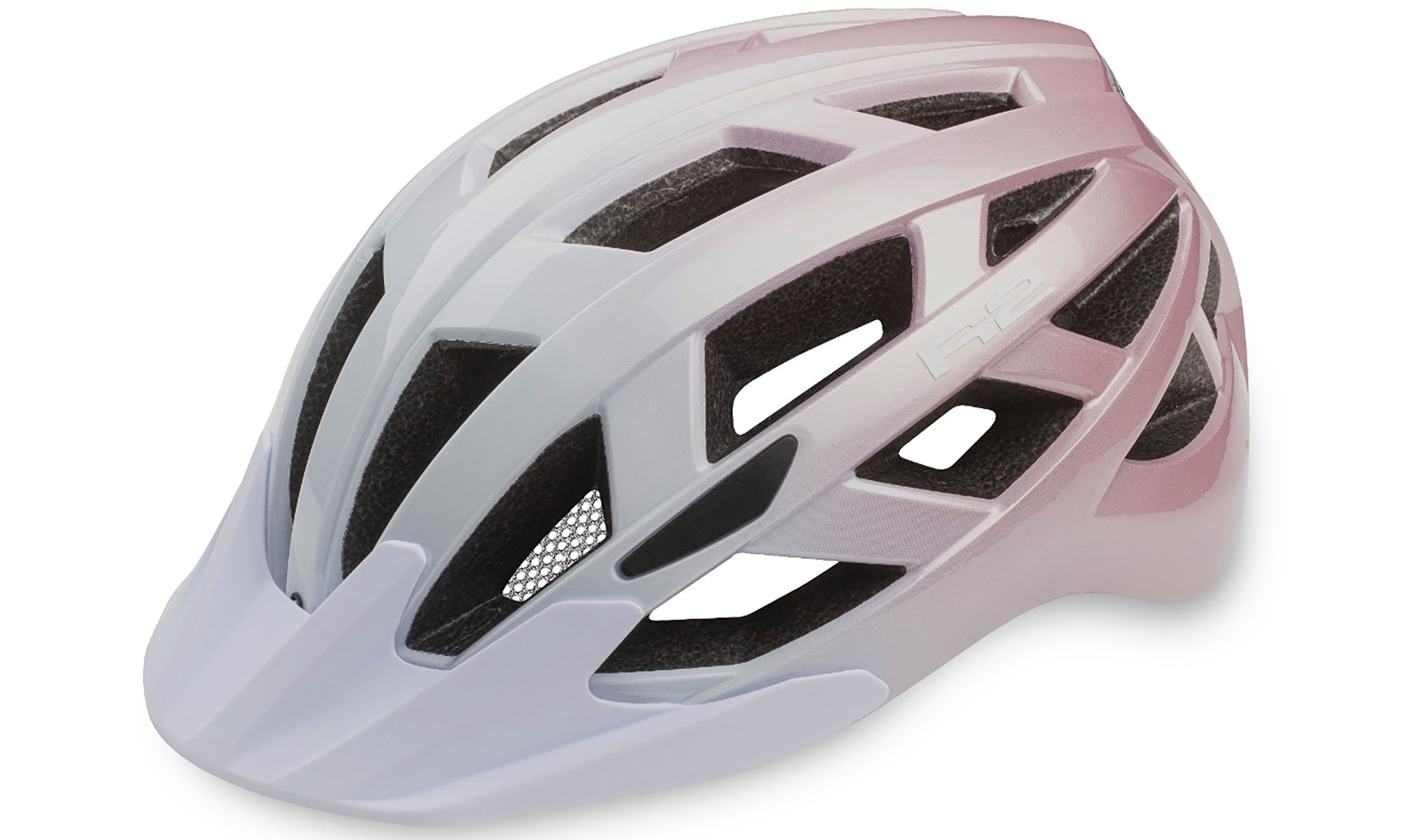 Шлем R2 Lumen Junior цвет бежевый/белый металлик матовый, размер S 52-56 см Шлем R2 Lumen Junior цвет бежевый/белый металлик матовый, размер S 52-56 см