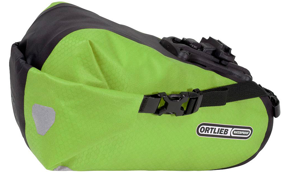 Фотографія Гермосумка підсідельна Ortlieb Saddle Bag Two 4,1 л, зелено-чорна