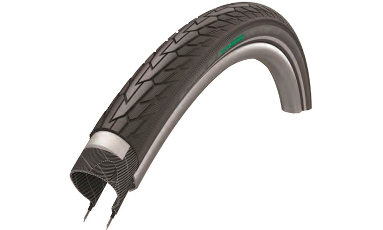 Фотографія Покришка 24x1.75 (47-507) Schwalbe ROAD CRUISER PLUS PunctureGuard, TwinSkin B/B+RT HS484 GREEN 50EPI