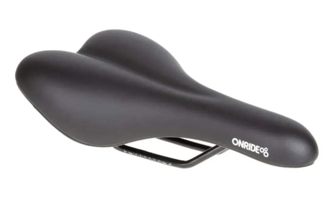 Сідло ONRIDE Nap, сталеві рамки, 272x155 мм, чорний 