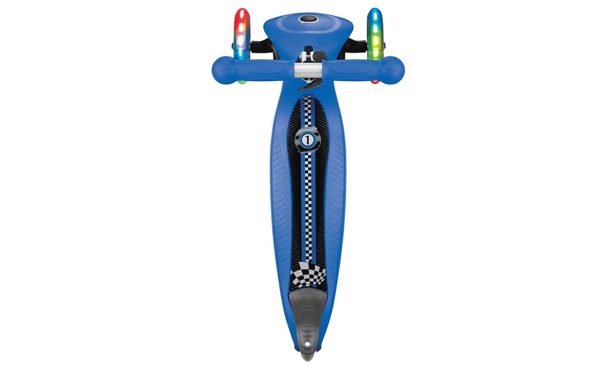 Самокат GLOBBER серии PRIMO FOLDABLE FANTASY LIGHTS, синий, 3+ 2