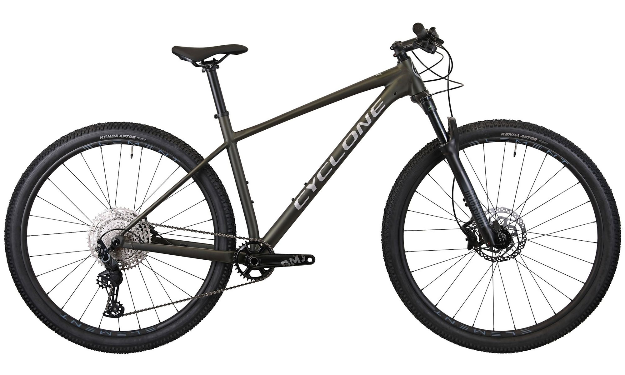 Велосипед CYCLONE SLX 29" RL, размер XL, год 2026, темный зелено-серый (матовый) Велосипед CYCLONE SLX 29" RL, размер XL, год 2026, темный зелено-серый (матовый)