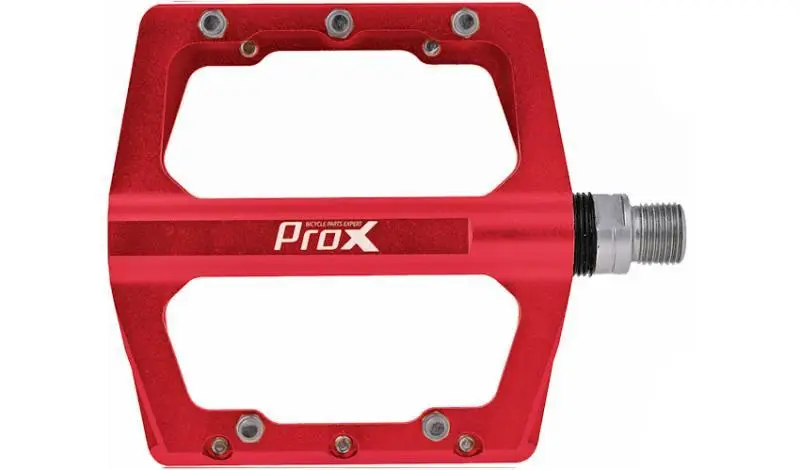 Педалі ProX Stig 24 Alu, Пром. вісь cr-mo, Червоний 3