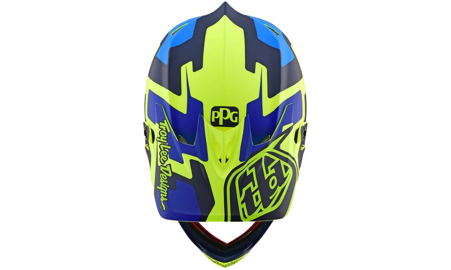 Вело шолом TLD D3 Fiberlite розмір S (54-55 см) Speedcode YELLOW/BLUE 3